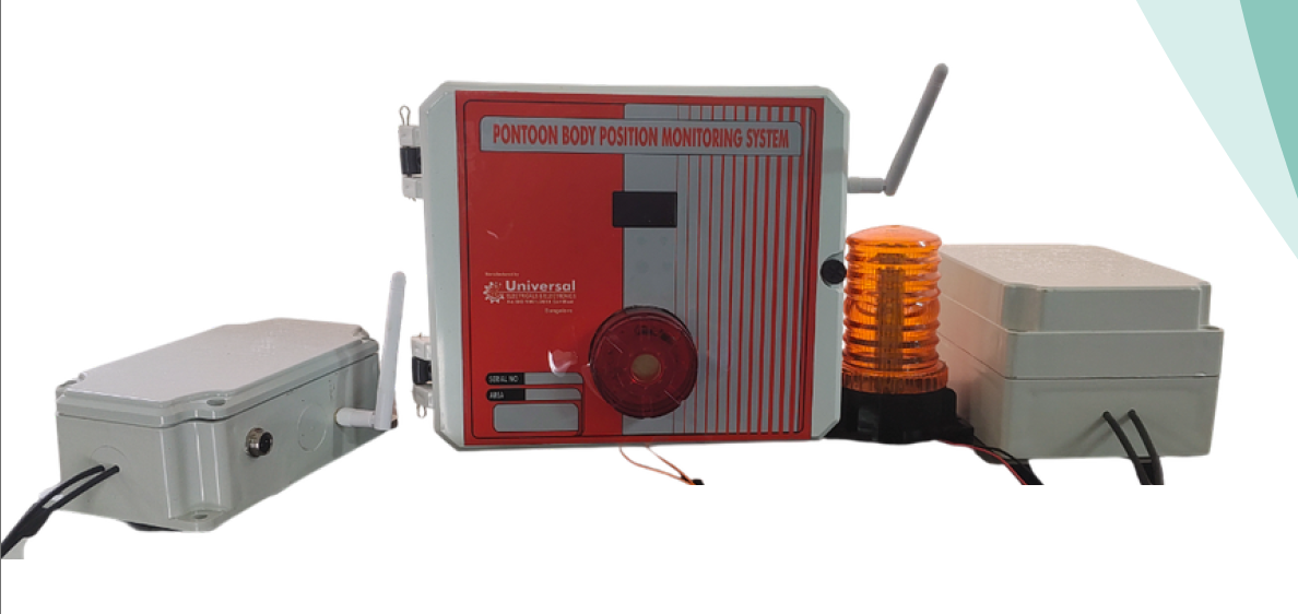 PONTOON BODY POSITIONING MONITORING SYSTEM (ON-LINE/GPRS/SMS based system)
